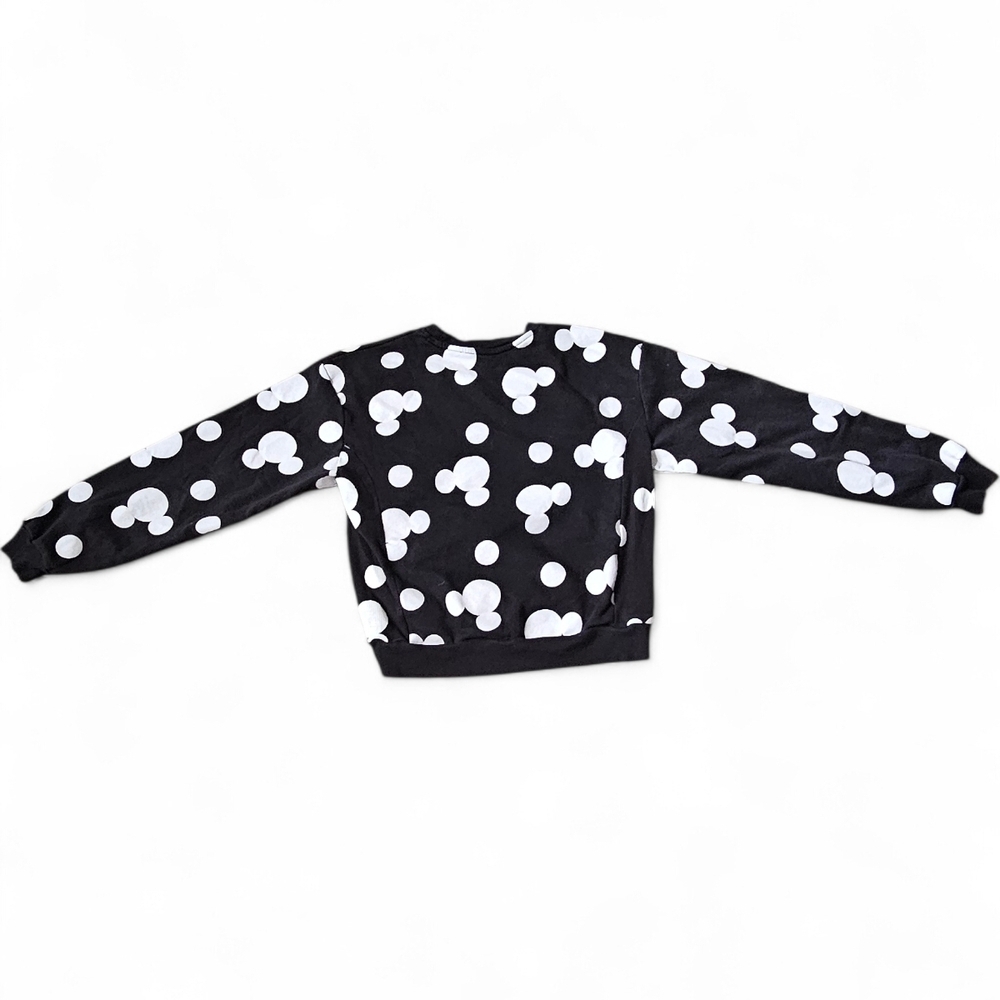 Disney Mickey Mouse Polka Dot Sweatshirt Size M (7–9) - Picture 6 of 7